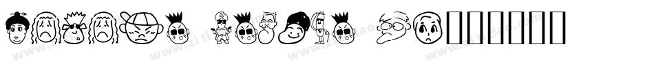 Sakabe People 02字体转换